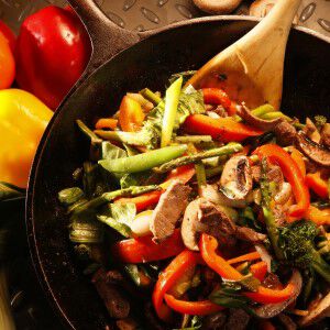 Southwest Venison Stir Fry