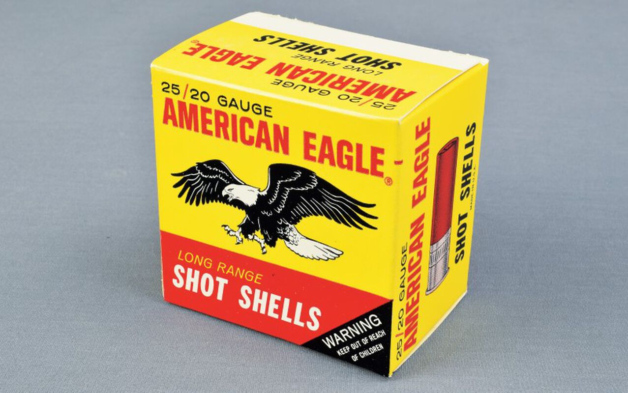 American Eagle Shotshell package from the 60s