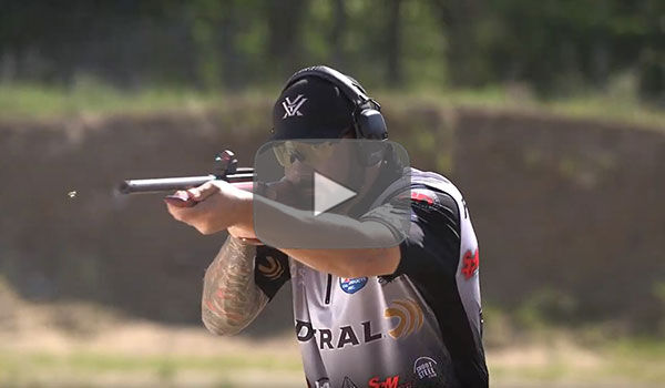 Josh Froelich Shooting a Pistol
