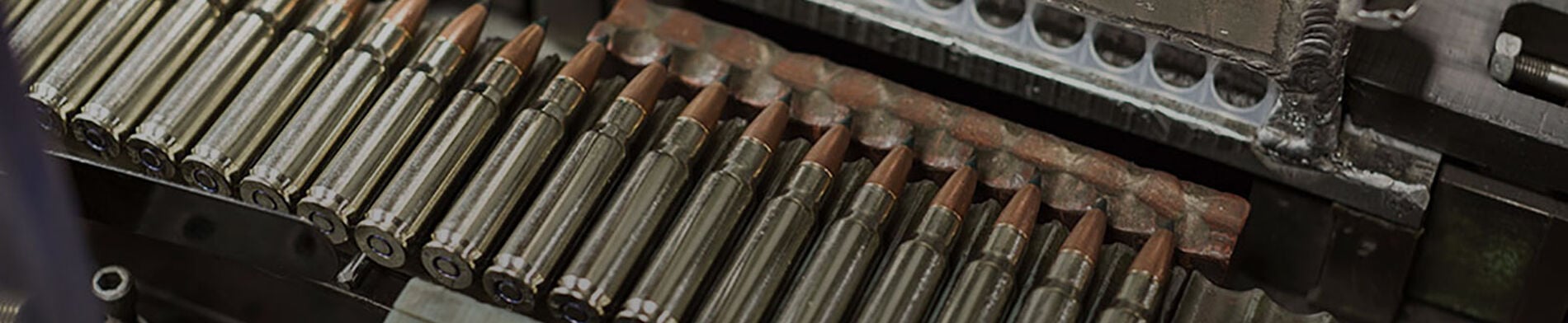 Ammunition on Conveyor