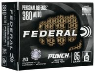 Personal Defense Punch 380 Auto packaging
