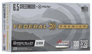 Terminal Ascent 6.5 Creedmoor +Peak box