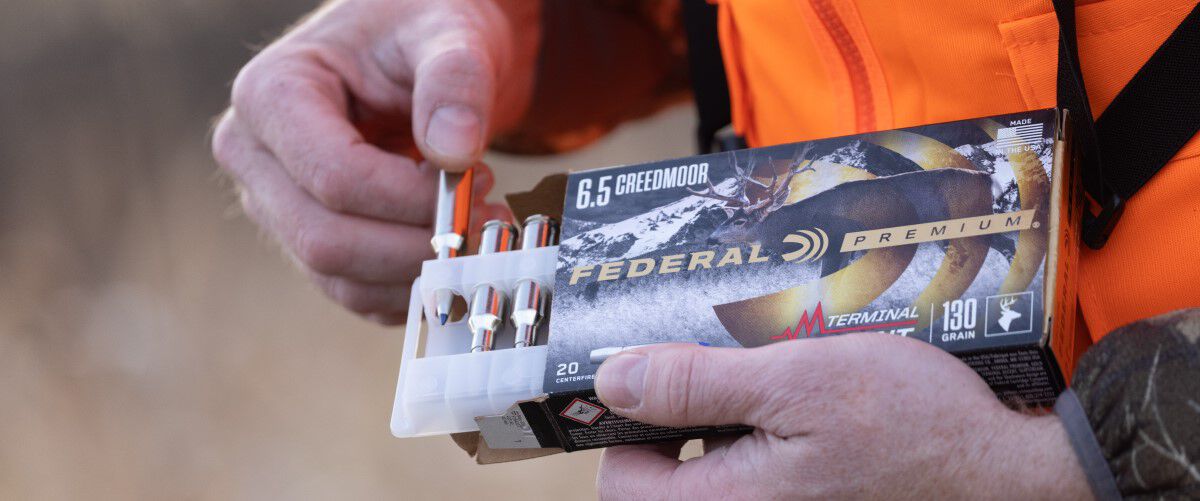 Federal Premium Terminal Ascent cartridges being removed from the packaging