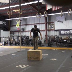 Dave Castro doing crates steps