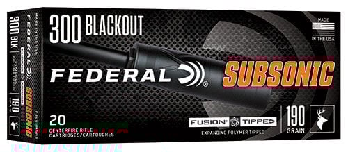300 blackout federal subsonic