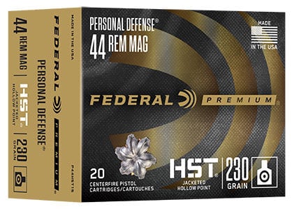 HST 44 Rem Mag box