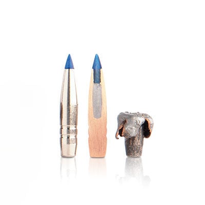 Trophy bonded tip and Terminal Ascent cartridge, cutaway, and upset