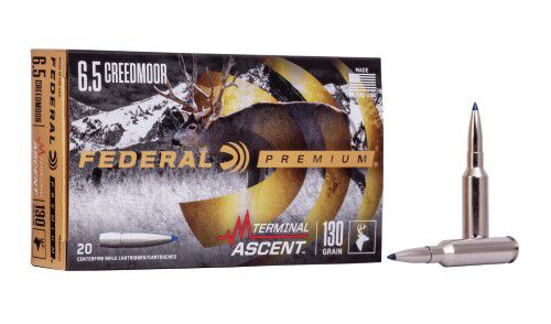 6.5 Creedmoor Termainal Ascent packaging and cartridge