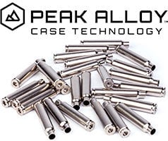 Peak Alloy Case Technology logo with Peak Alloy Cases
