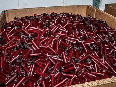 classic red waxed-paper hulls