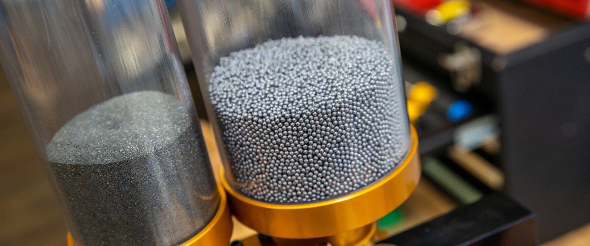 primer and shot inside cylinders