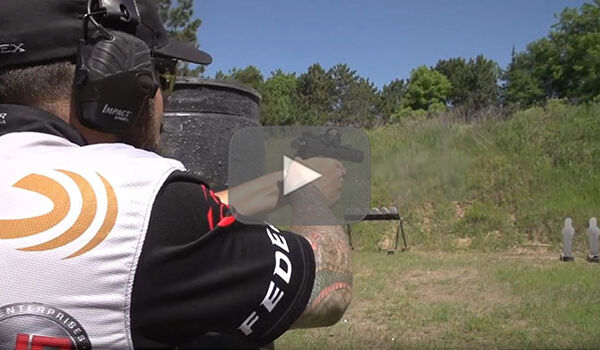 Josh Froelich Doing a Rimfire Barrier Drill