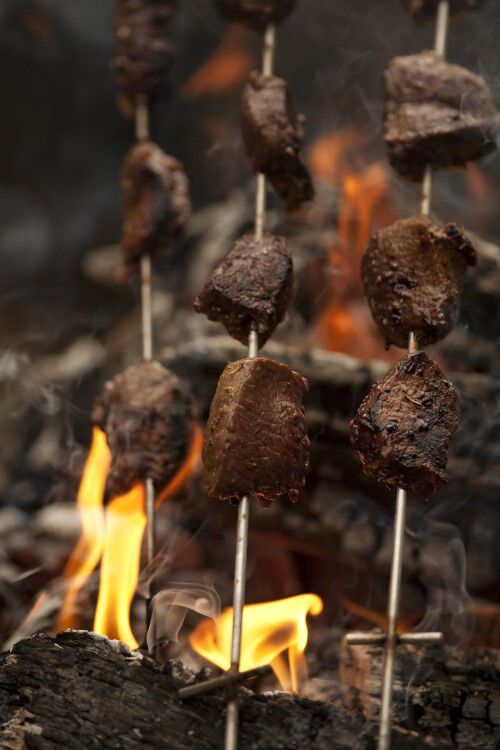 Venison Kabob Whiskey Marinade