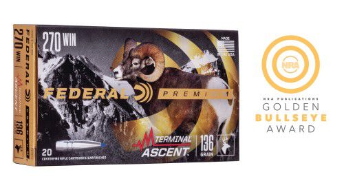 Golden Bullseye award with a Terminal Ascent box