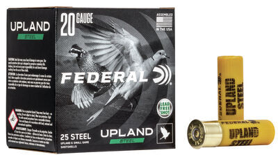 Upland Steel packaging and shotshells