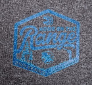 Home On The Range Sweatshirt Front Logo