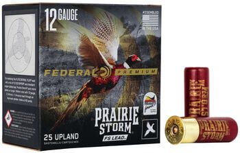 Prairie Storm packaging and shotshells