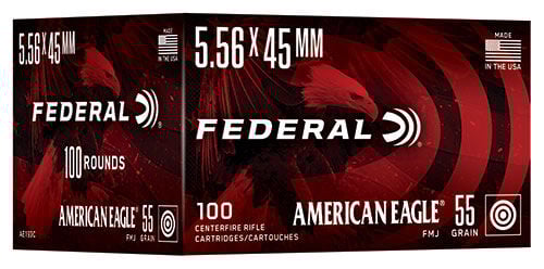 5.56x45mm American Eagle box