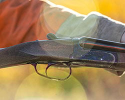 hunter holder older shotgun