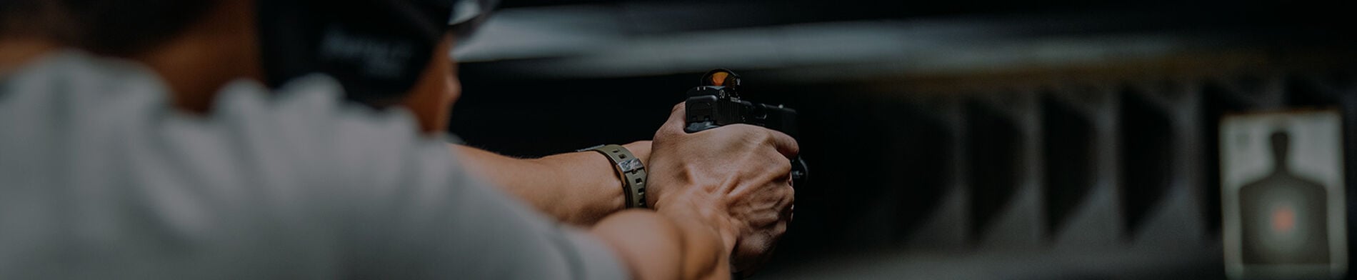 Handgun being loaded with Punch