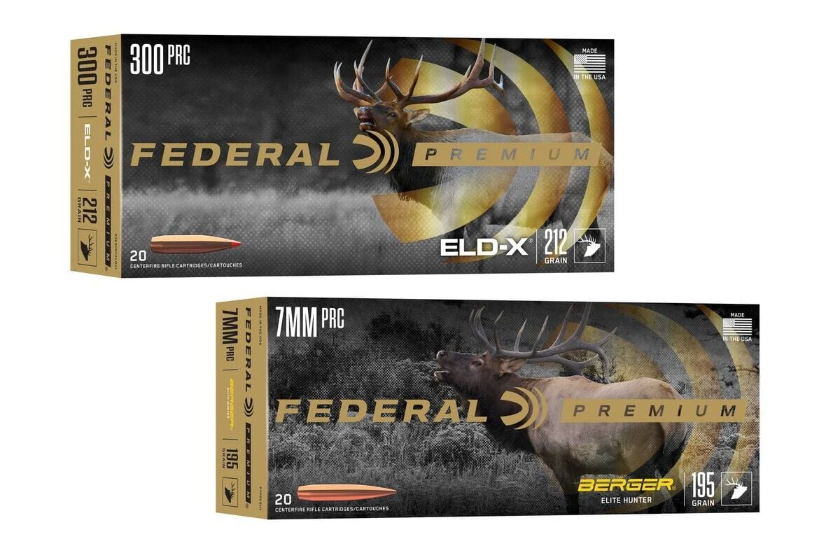 Federal Adds 7mm PRC 300 PRC Centerfire Rifle Loads