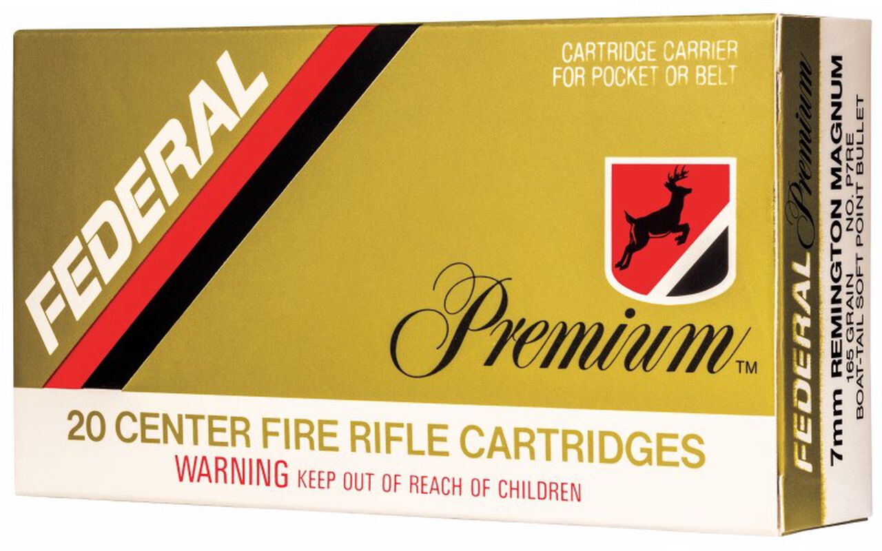 7mm Remington Magnum Federal Premium packaging
