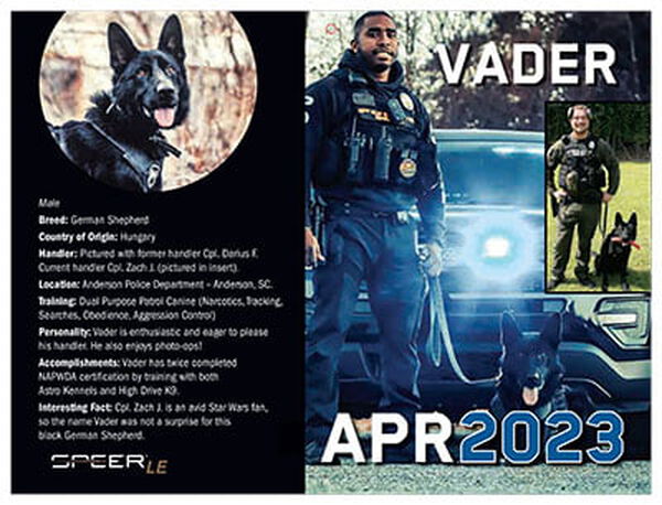 K-9 Calendar K-9 Calendar