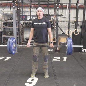 Dave Castro Lifting Weights