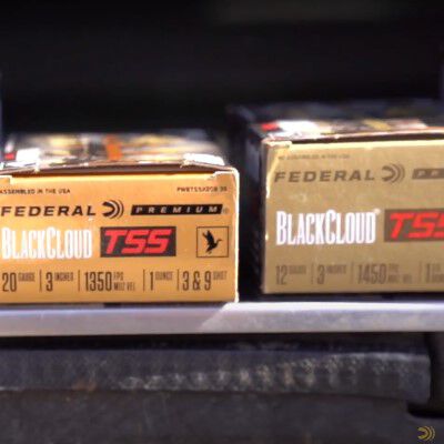 Black Cloud TSS and Top Gun packaging lined up on a table