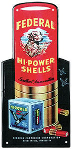 Federal HI-Power Retro Tin Sign