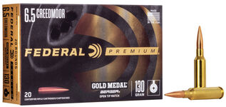 Gold Medal Berger 6.5 Creedmoor packaging and cartridges
