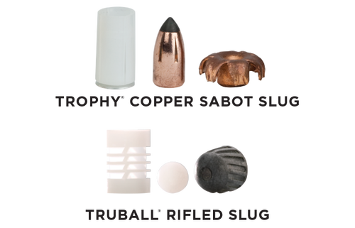 Trophy Copper Sabot Slug and Truball Rifled Slug