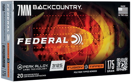 7mm Backcountry Fusion Tipped 175gr packaging