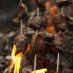 Venison Kabob Whiskey Marinade