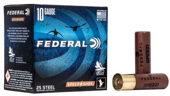 Speed-Shok, 10 Gauge, T Shot, 3-1/2 in, 1 1/2 oz, 1450 fps