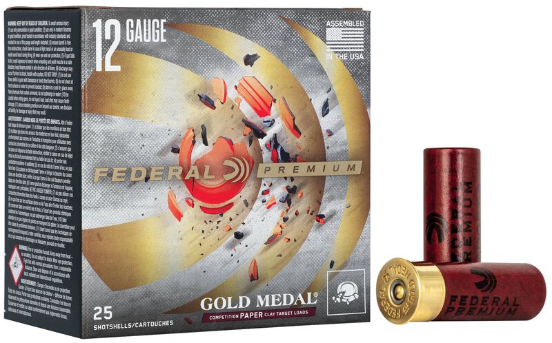 Gold Medal Paper, 12 Gauge, 7.5 Shot, 2-3/4 in, 1 oz, 1290 fps