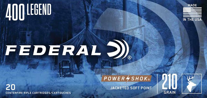 Power-Shok Rifle, 400 Legend, 210 Grain, Soft Point, 2250 fps