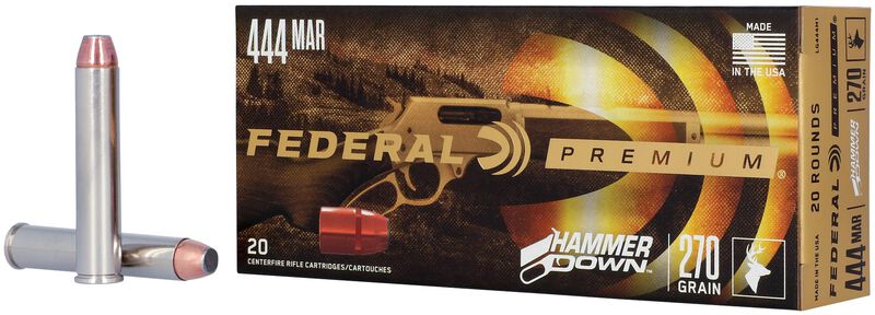 HammerDown Rifle, 444 Marlin, 270 Grain, Bonded Soft Point, 2225 fps