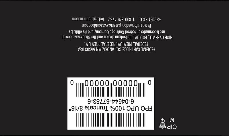 High Over All, 12 Gauge, 8 Shot, 2-3/4 in, 1 1/8 oz, 1145 fps