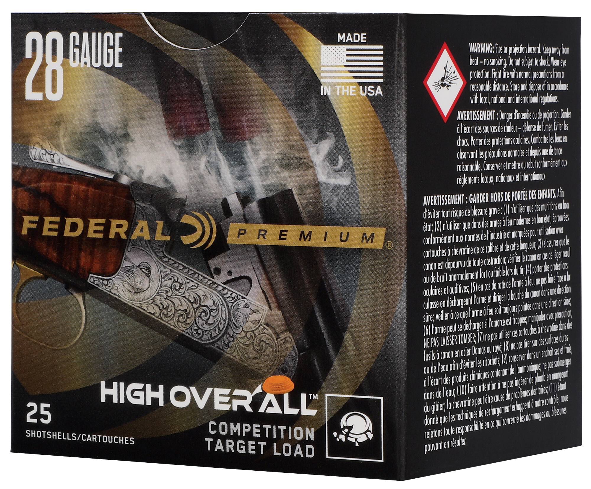 Federal High Over All 28ga 9 Shot – Superb Small Gauge Skeet Shells, 25 Rounds 3 Federal High Over All 28ga 9 Shot – Superb Small Gauge Skeet Shells, 25 Rounds - Image 3