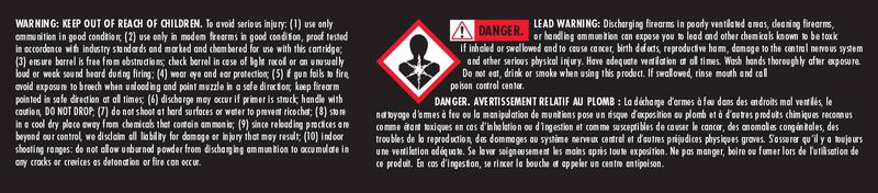 Power-Shok Rifle, 360 Buckhammer, 180 Grain, Soft Point, 2375 fps