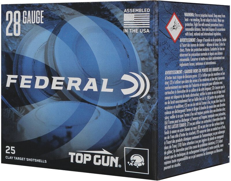 Top Gun, 28 Gauge, 8 Shot, 2-3/4 in, 3/4 oz, 1330 fps