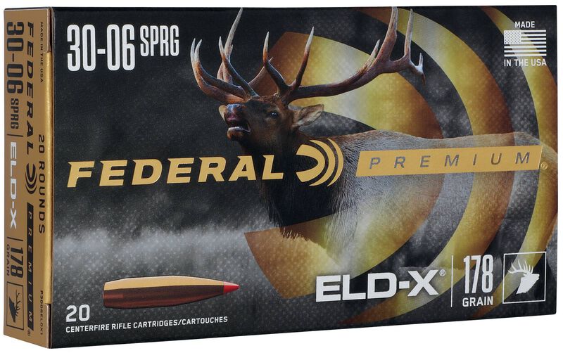 ELD-X, 30-06 Springfield, 178 Grain, ELD-X, 2750 fps
