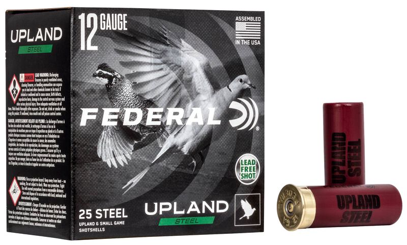 Upland Steel, 12 Gauge, 6 Shot, 2-3/4 in, 1 1/8 oz, 1400 fps