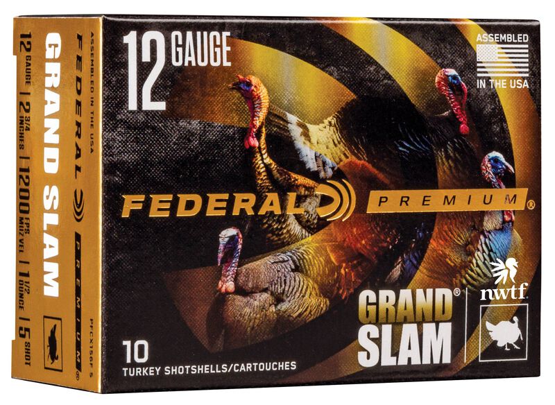 Grand Slam, 12 Gauge, 5 Shot, 2-3/4 in, 1 1/2 oz, 1200 fps