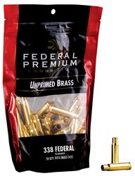 Unprimed Brass-Rifle, 338 Federal