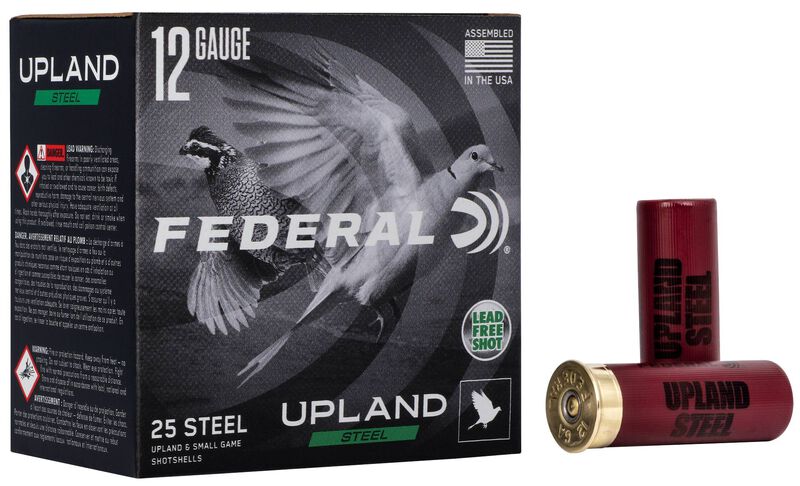 Upland Steel, 12 Gauge, 7.5 Shot, 2-3/4 in, 1 oz, 1375 fps