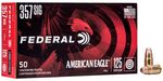 American Eagle Handgun, 357 Sig, 125 Grain, Full Metal Jacket, 1350 fps