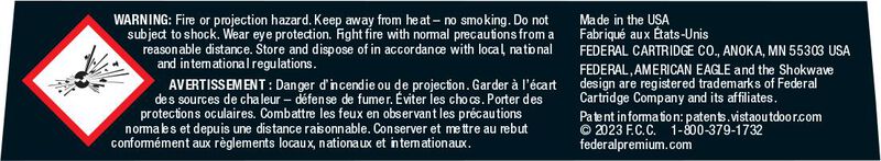 American Eagle Rifle, 223 Rem, 55 Grain, Full Metal Jacket, 3240 fps