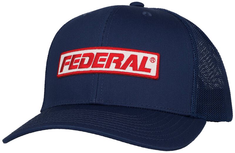Federal Logo Patch Hat, Blue, One Size Fits Most